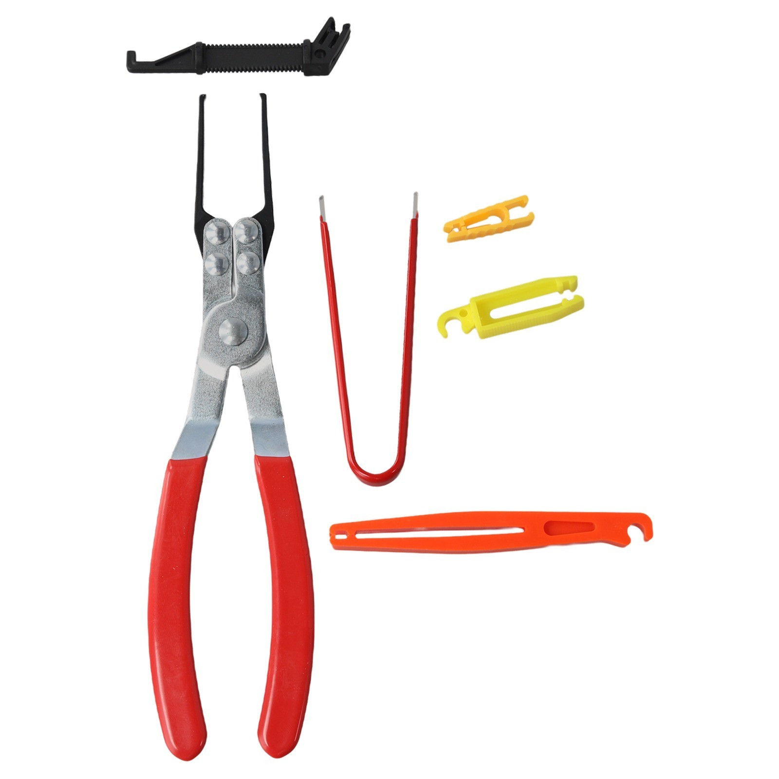 Vehicle Relay Fuse Puller Tool Set Made of ABS Metal and Stainless Steel 4 Pack