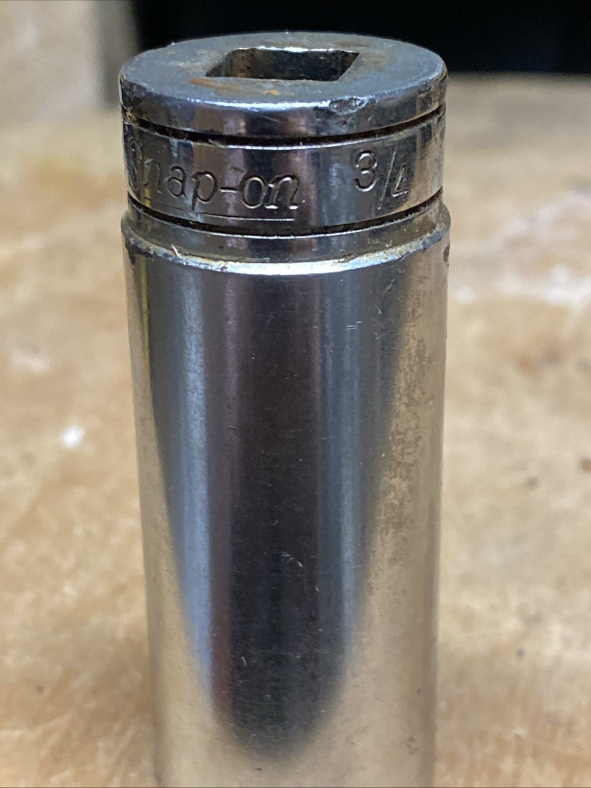 Snap On SF-241 3/4” inch SAE 3/8” Drive 12 Point Deep Socket