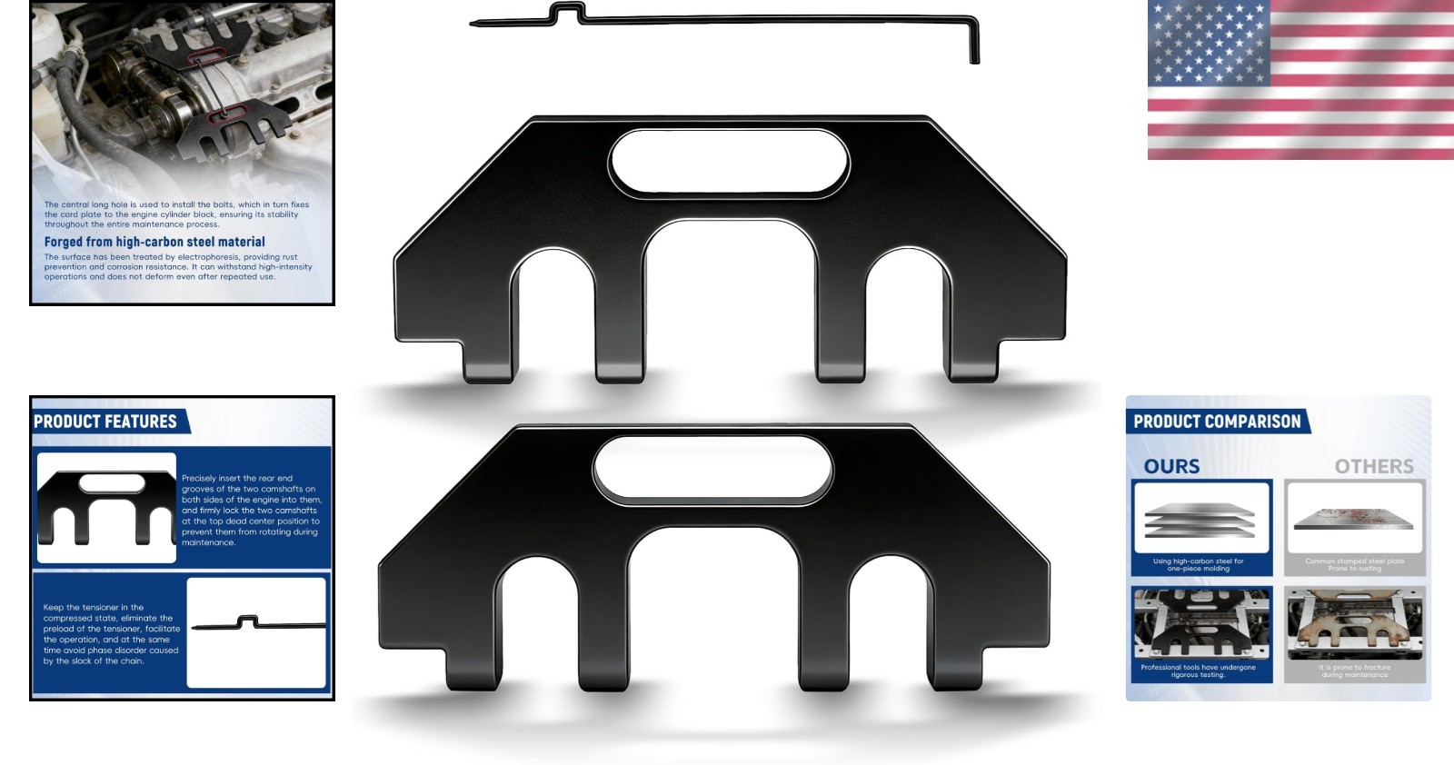 Camshaft Holding Tool Kit for Accurate V6 3.5L 3.7L Engine Repairs – Lightweight