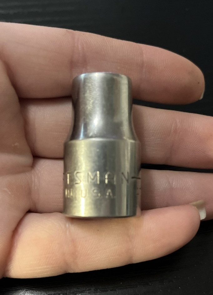 Craftsman 7/16″ x 1/2″ Dr Socket G 47501 – 12 Pt – Made In USA