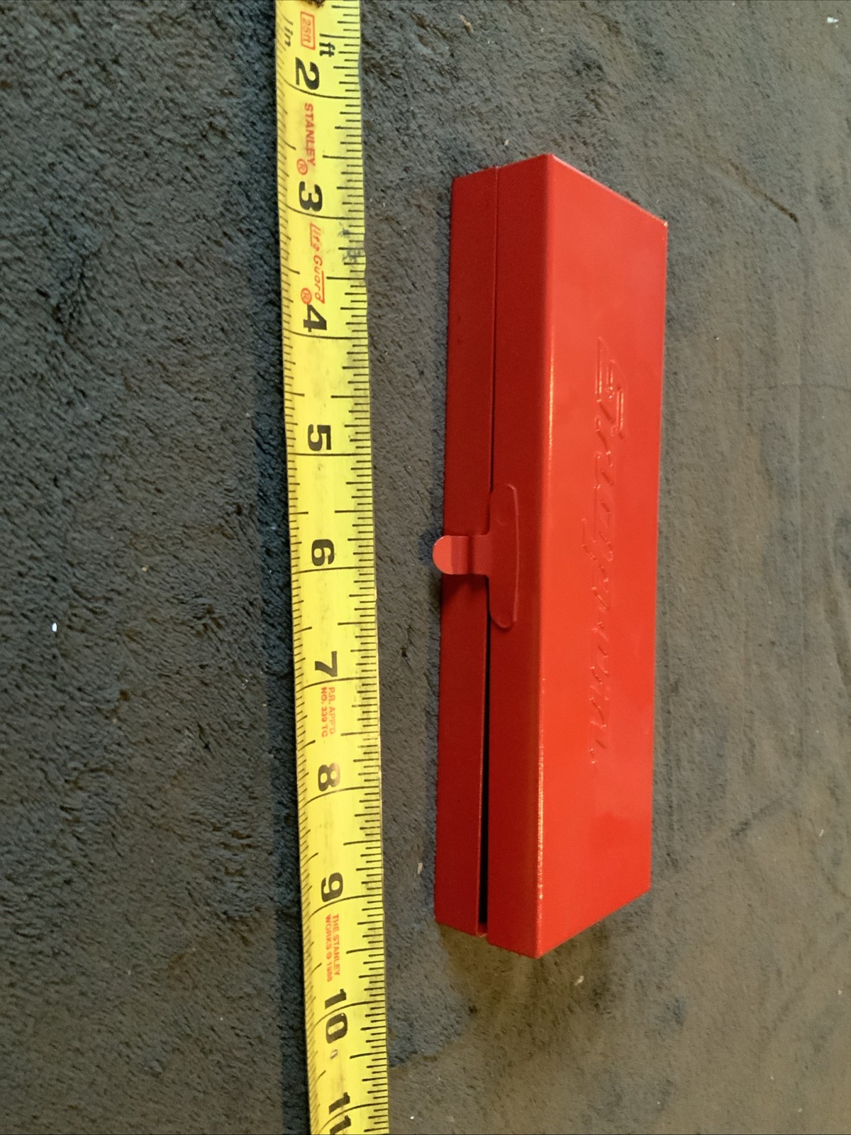 Snap On 1/4” Drive General Service Set, Missing Couple….see Pics…Descrip Sizes..