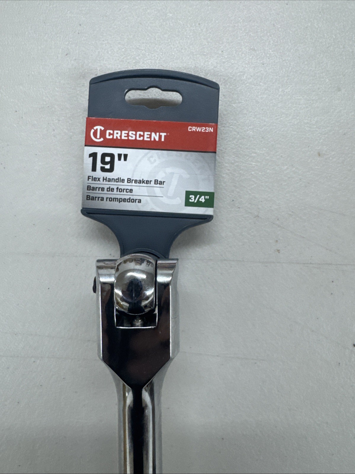 Crescent CRW23N 3/4” Drive 19” Flex Handle Breaker Bar