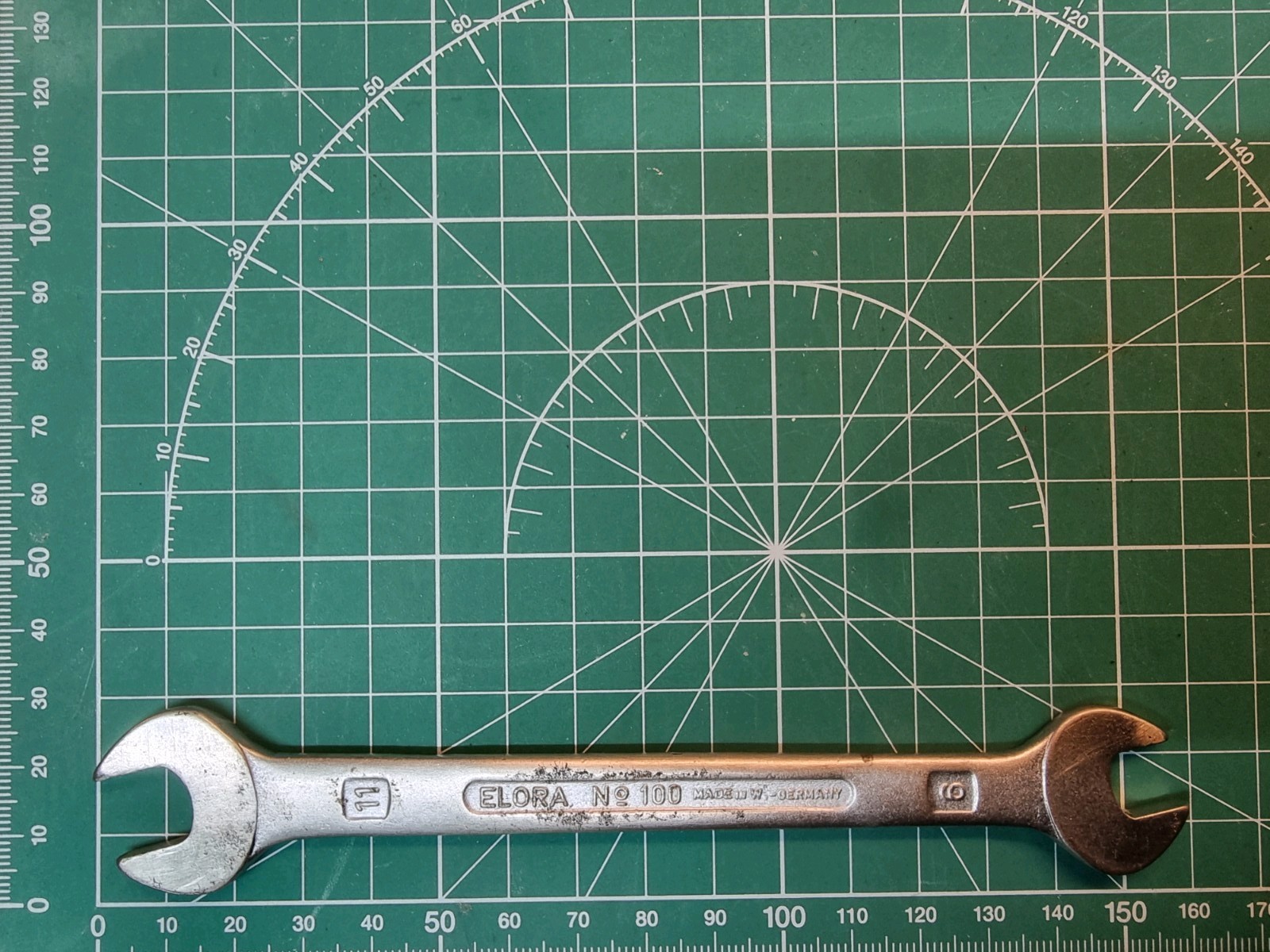 ELORA 100 – – 9mm x 11mm -Open Ended Spanner German. SLIM