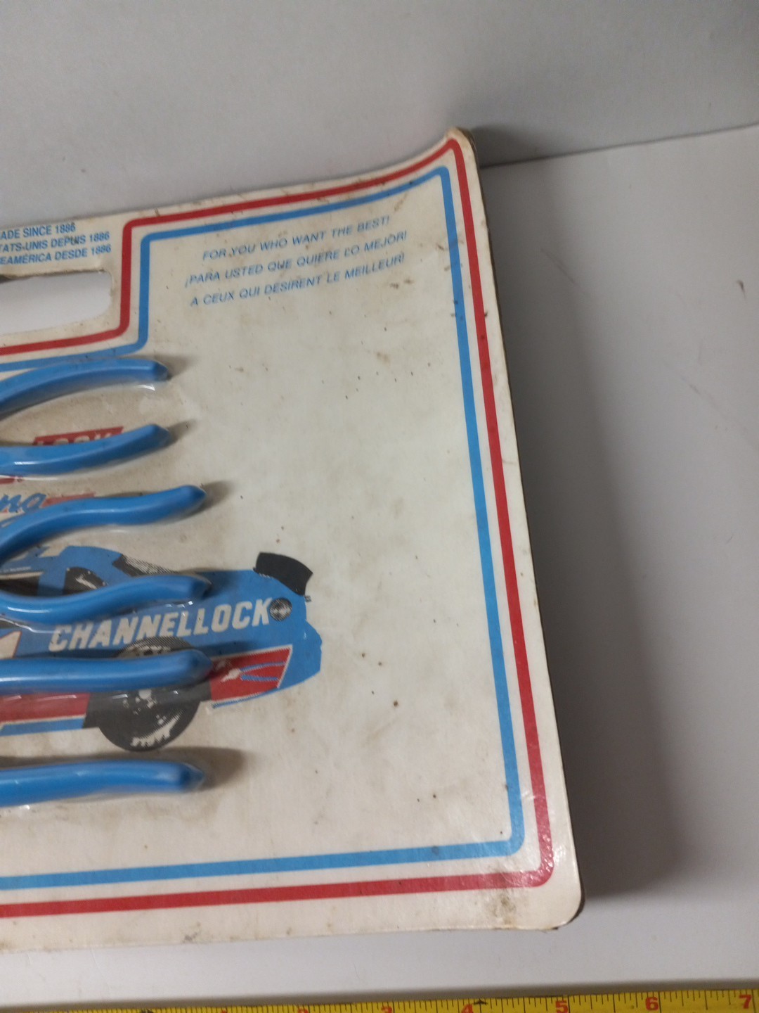 NOS Vintage channellock plier set Racing Series 1980s ( ULTRA RARE )