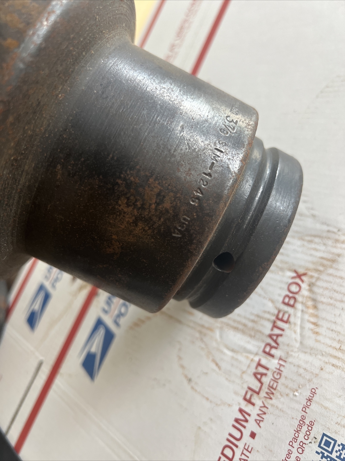 Snap-On SIM-1245 1-1/2″ Drive 3-7/8″ 6-Point SAE Standard Socket ED4U #2044B