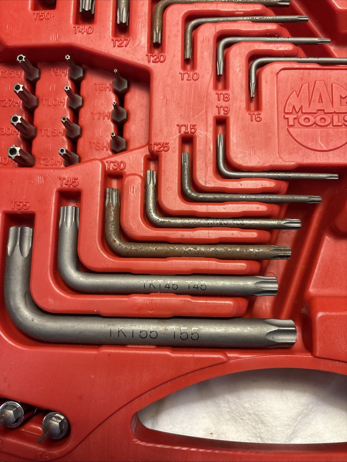 Mac Tools 62pc Star Driver and Wrench Set SMXT62B