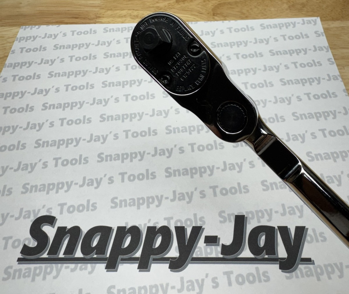 Snap-on Tools USA TITANIUM 3/8″ Drive Hard Grip Multi-Position Ratchet FHD80MPDT