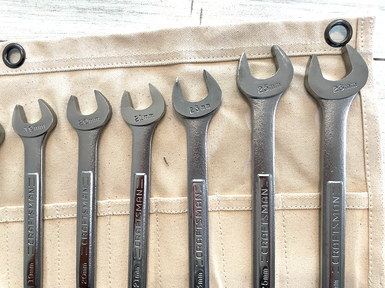🇺🇸 Craftsman USA VA 14 pc Metric 10-26mm Combination Wrench Set, NOS
