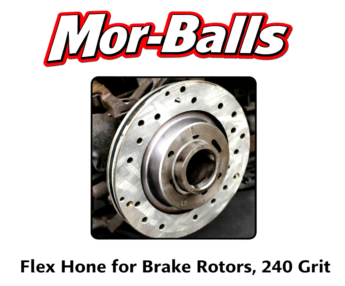 Brake Rotor Clutch Plate RMFH240Z25MB Flex Hone 240 Grit DeGlaze on Vehicle USA