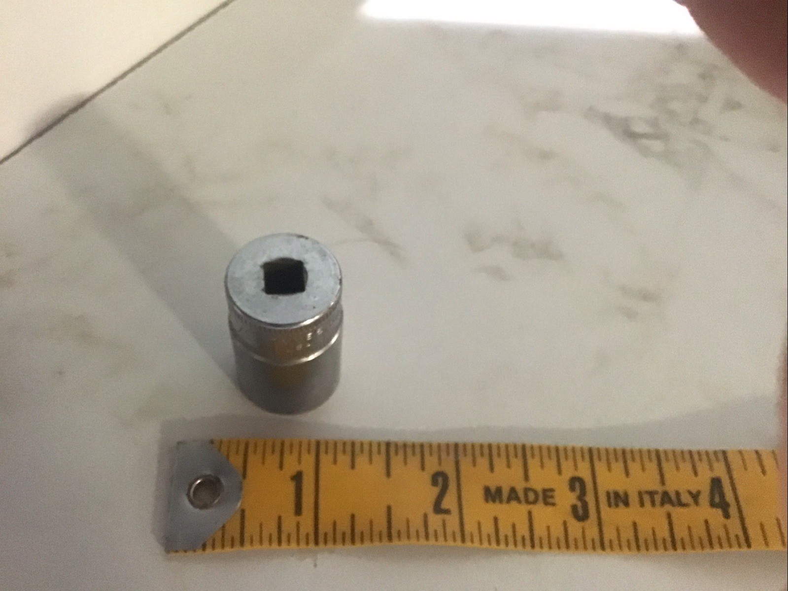 Snap-on tmms15 15mm 1/4″ drive metric semi deep 6 point socket