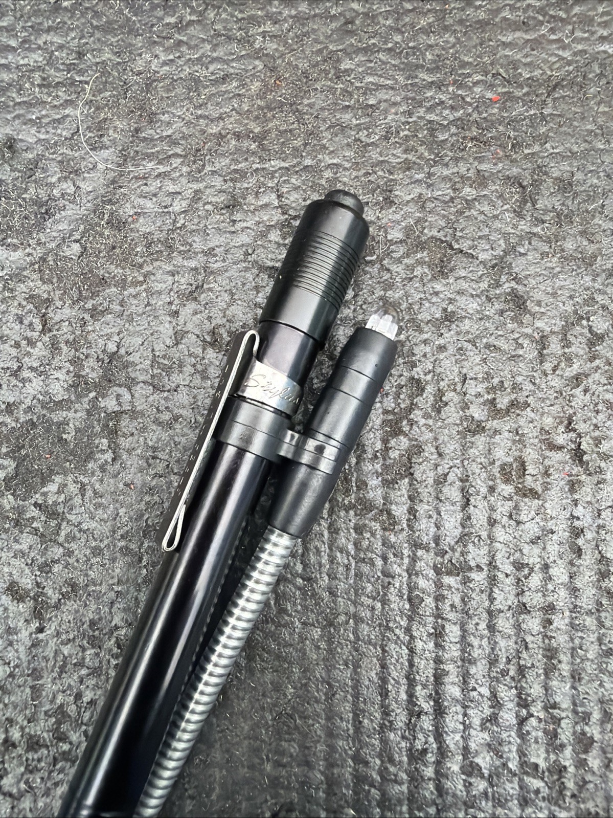 Streamlight 65618 Stylus Reach Black Penlight with White LED Snapon Tools Gmtk