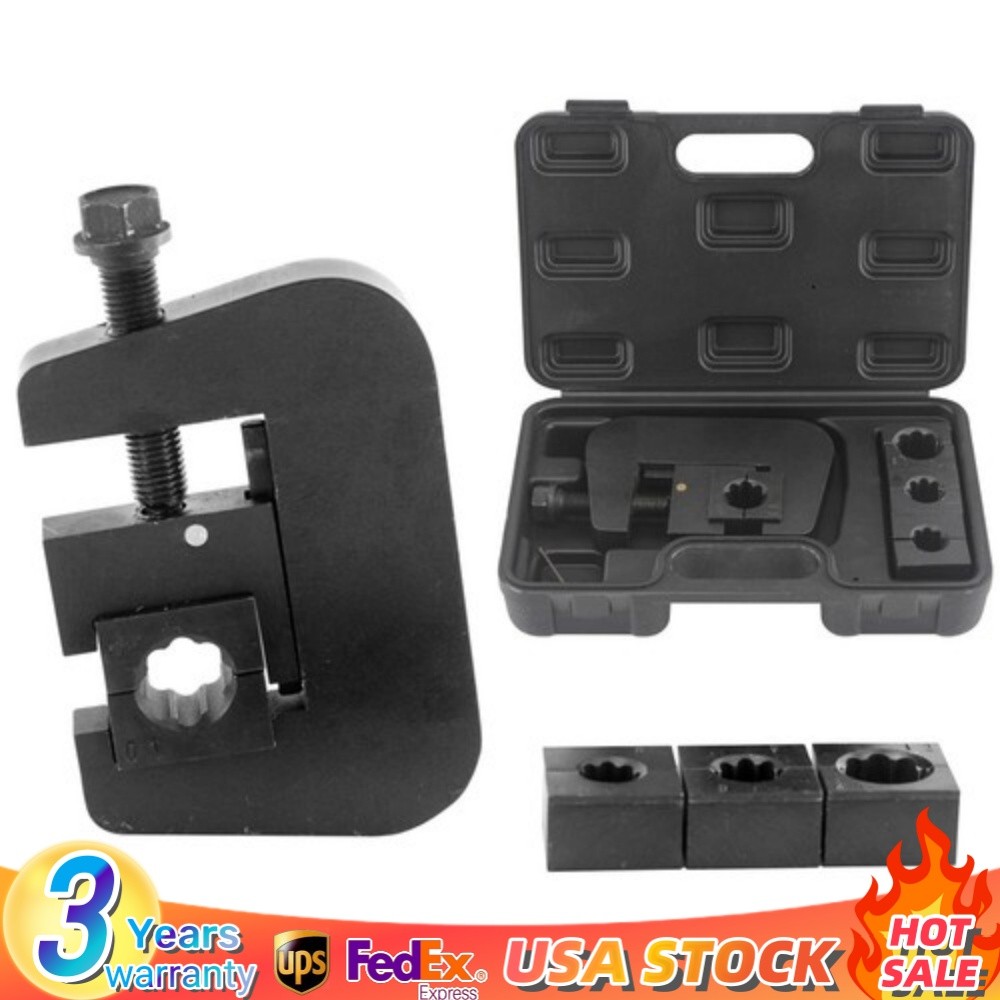 A/C Hose Crimper Air Conditioning Repair Kit Manual Auto Hose Crimping Tool USA