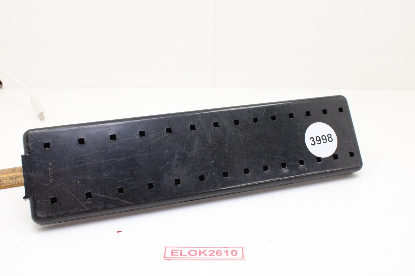 Goliath Industrial Tool ST14M Metric 1/4″ Drive 28 Socket Black Tray Rack Holder