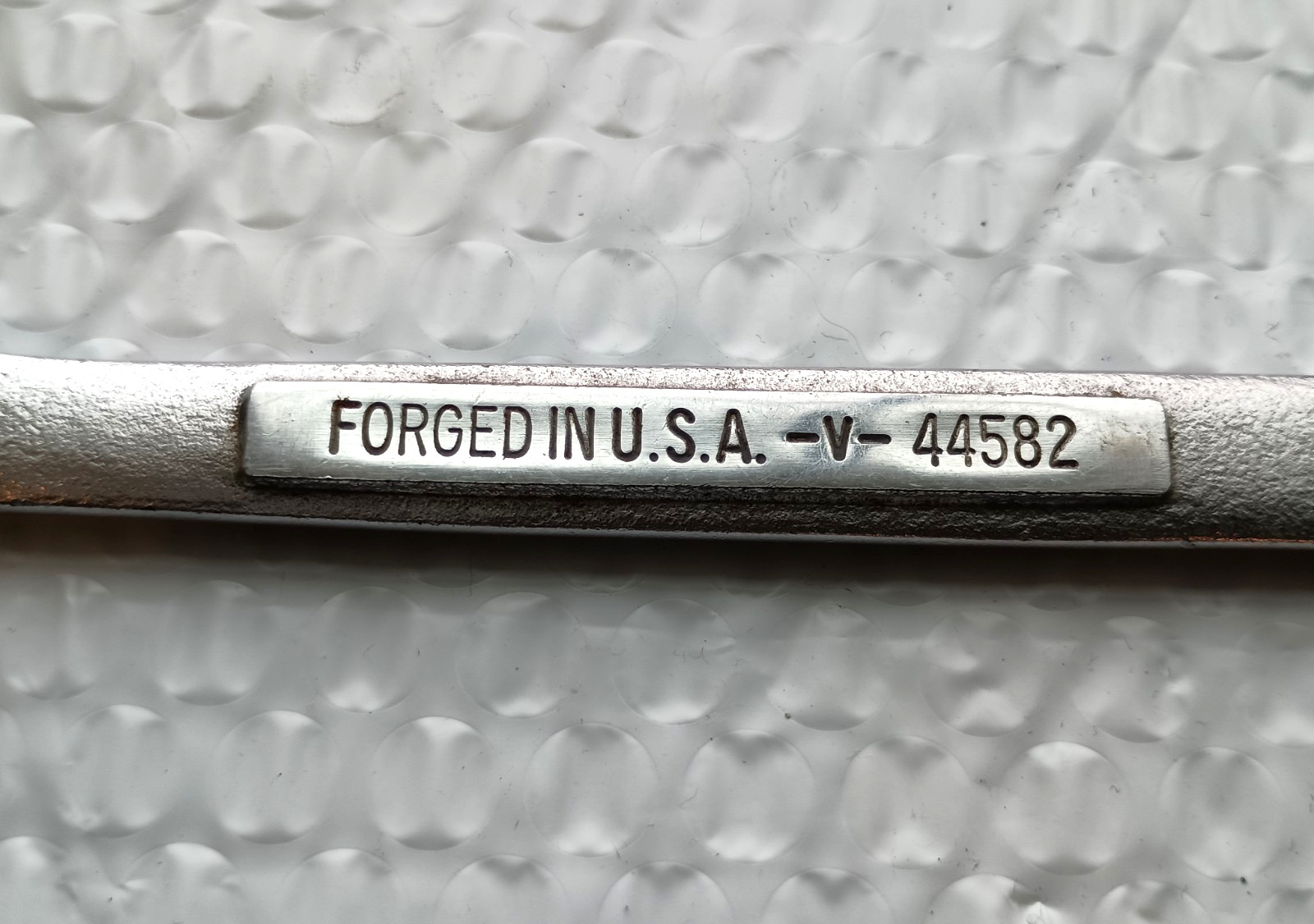 CRAFTSMAN TOOLS USA V44582, 5/8″ x 3/4″ DBL. OPEN-END WRENCH, 7.75″ LONG.