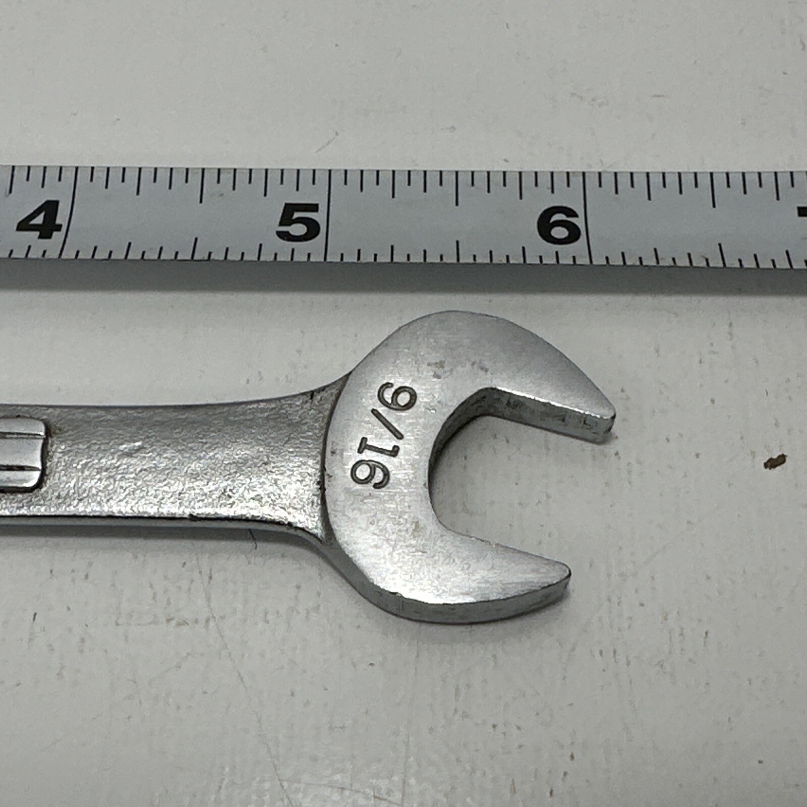 Craftsman -VV- Series 44579 1/2″-9/16″ in Double Open End Wrench USA EUC