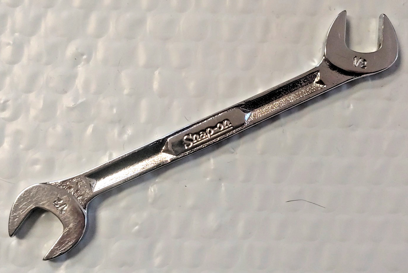 Snap-on Angle Wrench 1/2″ Open-end VS 5216, 4 Way 30-60 Degree Chrome Plate USA
