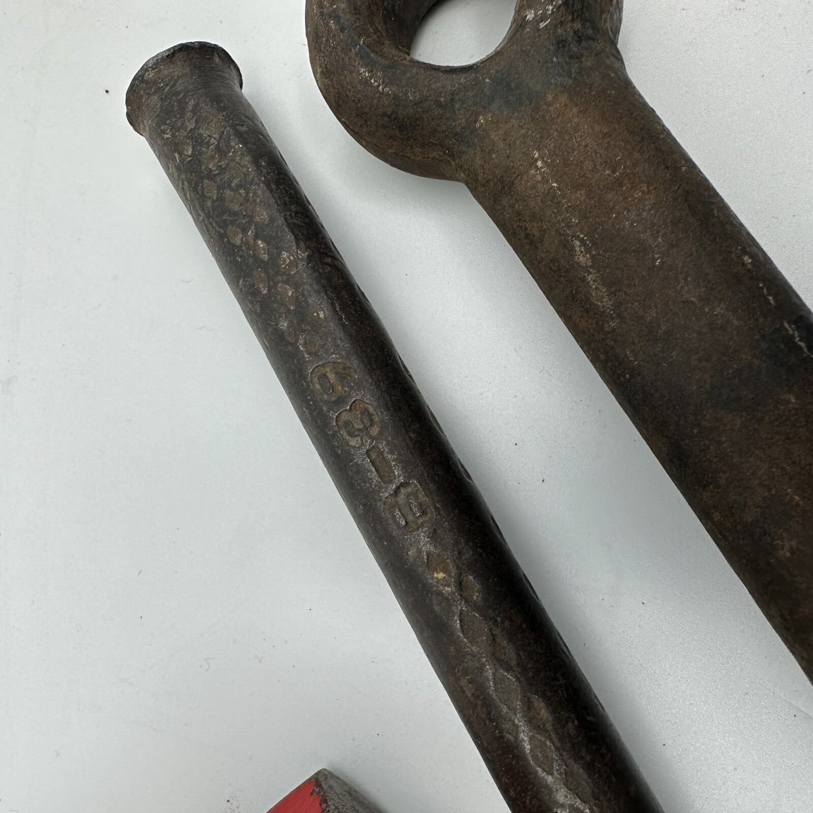 Vintage Auto Body Tools Dolly Hand Anvil Tire Iron Ken-Tools B39 New Britain LOT