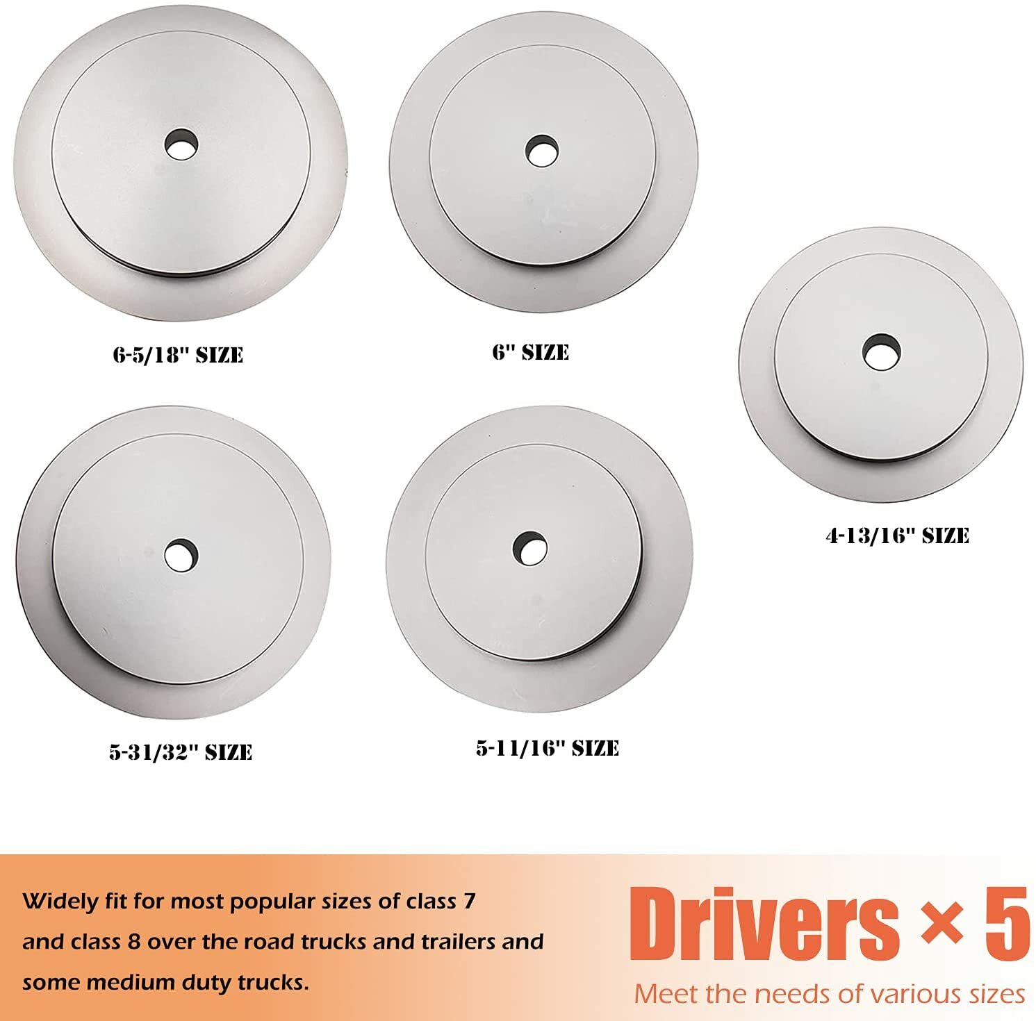 61850 Truck Hub Seal Installer Kit for Class 7 & 8 Trucks Trailers Medium Duty