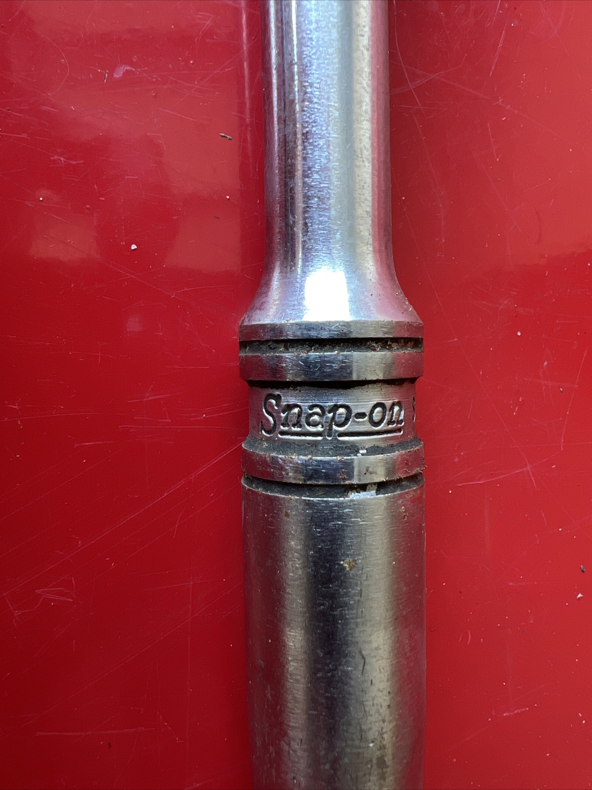 Vtg Snap on Tools 1/2 Drive 18 Inch Standard Handle Breaker Bar SN18A USA TT353
