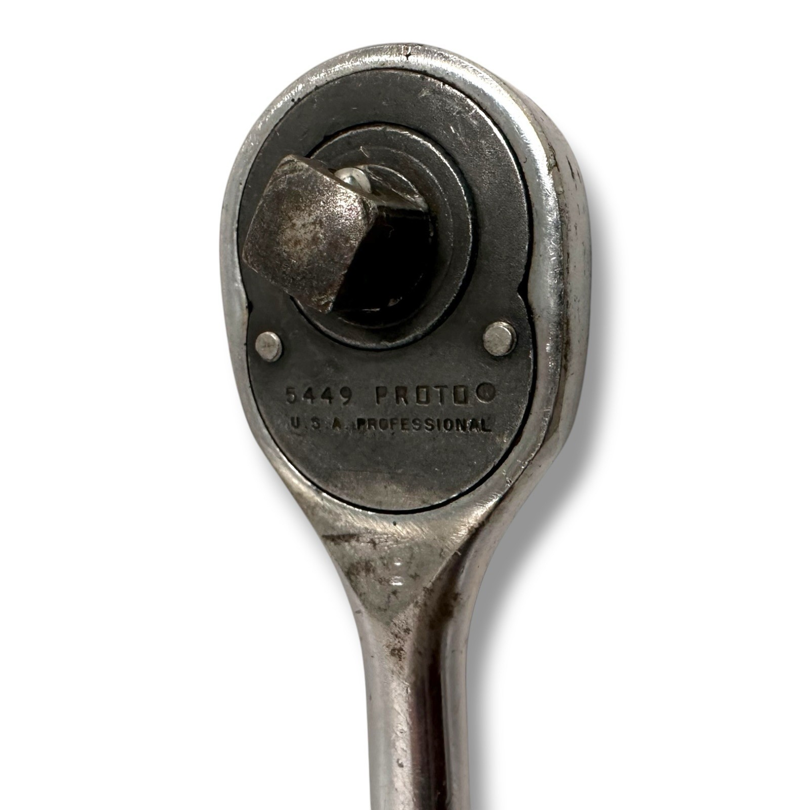 Proto Tools Model #5449 1/2″ Drive Ratchet 10in Made In USA Professional WORKING