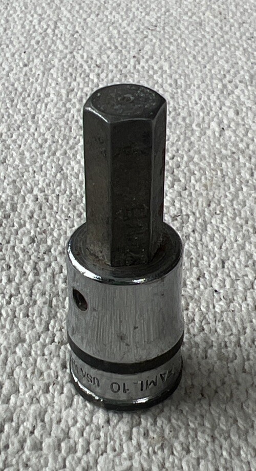 Snap-on FAML10 3/8″ Drive Metric 10 mm Standard Hex Driver