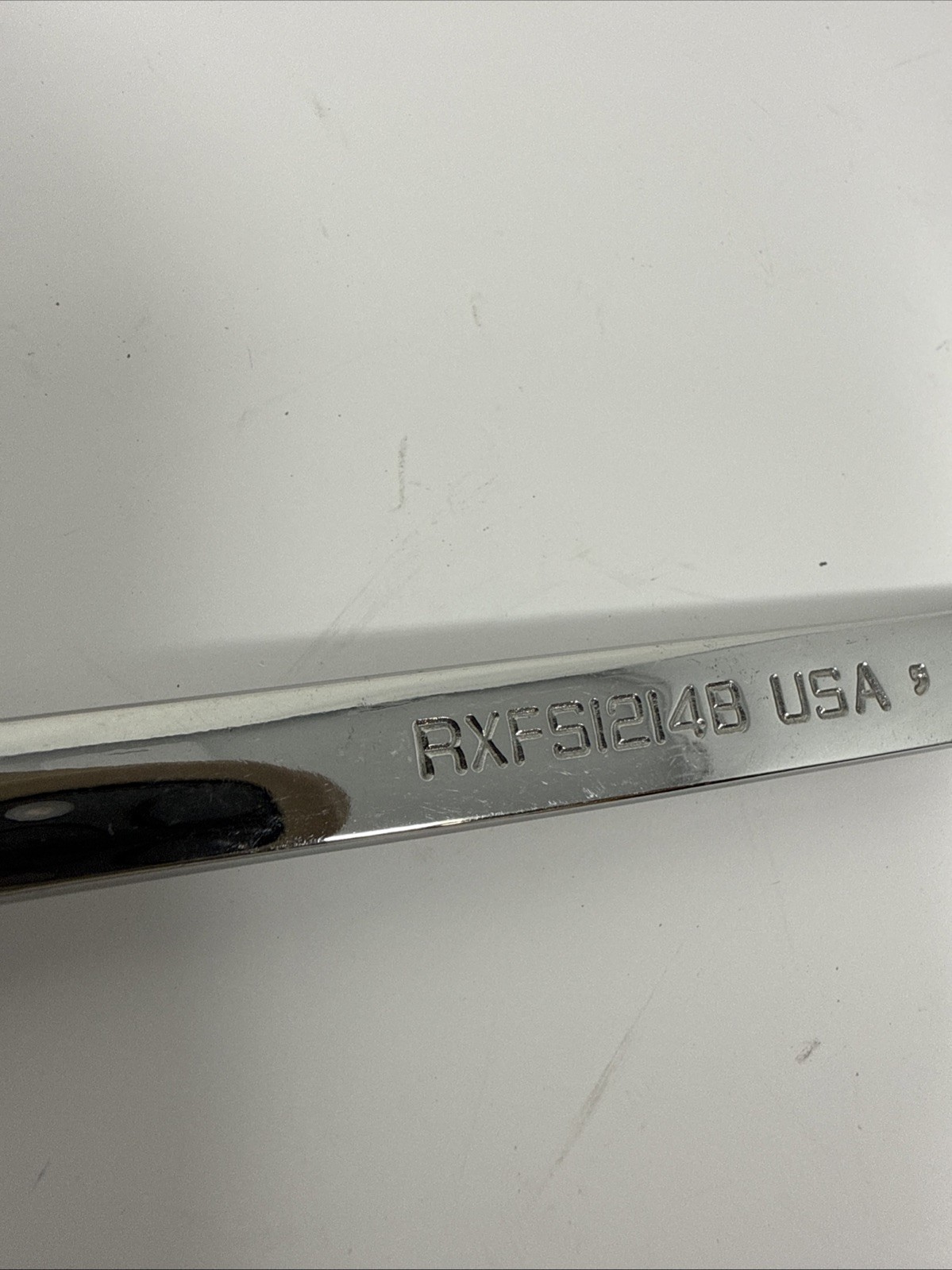 Snap-on tools 3/8 x 7/16″ SAE flare nut open end 6-point wrench RXFS1214B