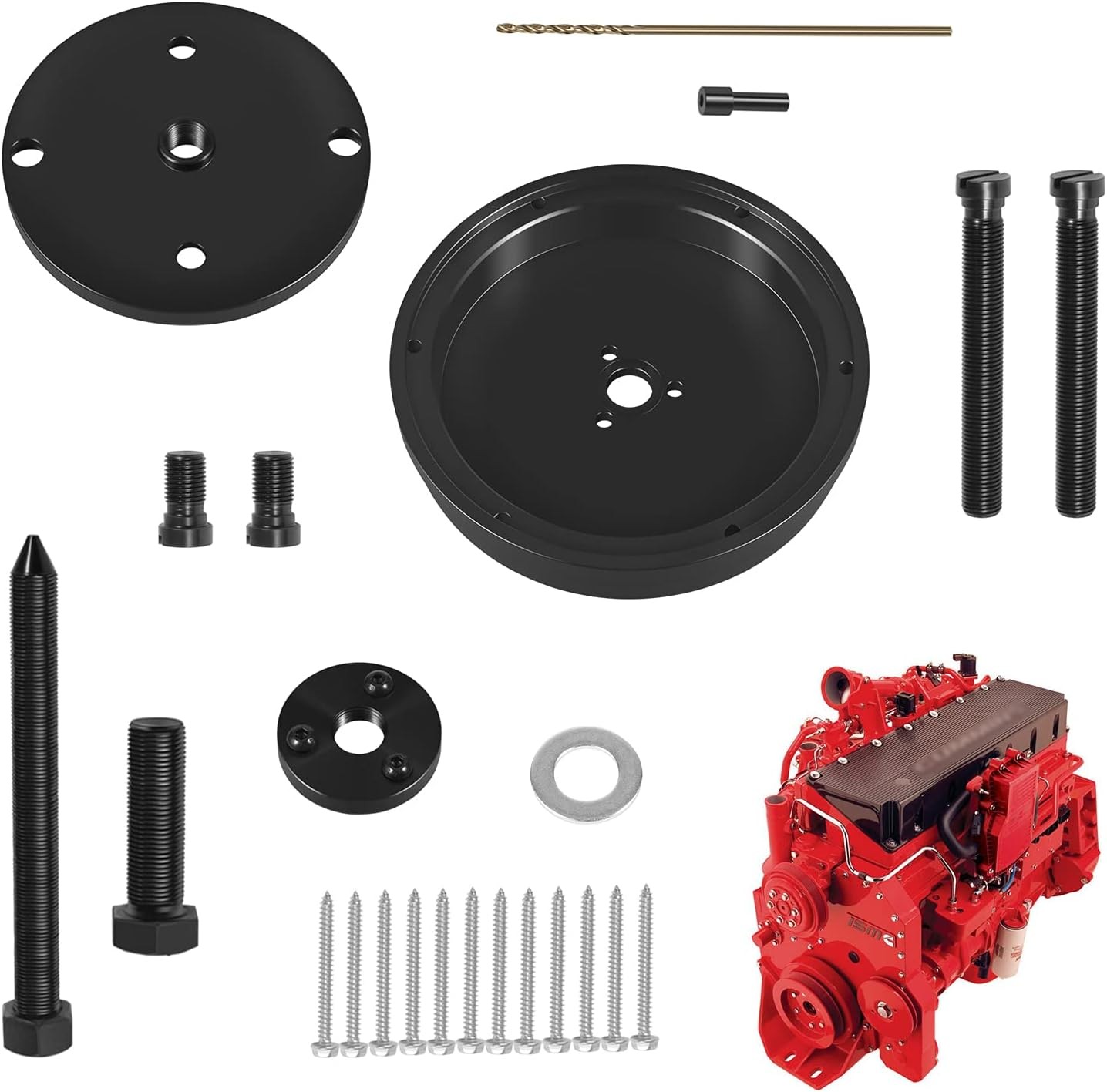 Rear Crankshaft Oil Seal Remove Install Tool ST-221 For Cummins L10 L10G M11 ISM