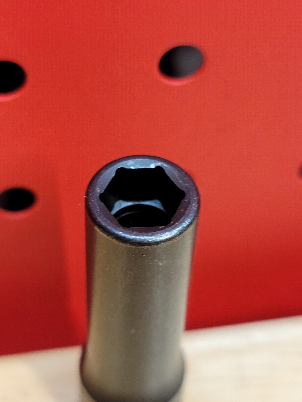 Snap-on SIMFM9A 9mm 3/8″ Drive Metric Deep 6 Point Impact Socket USA