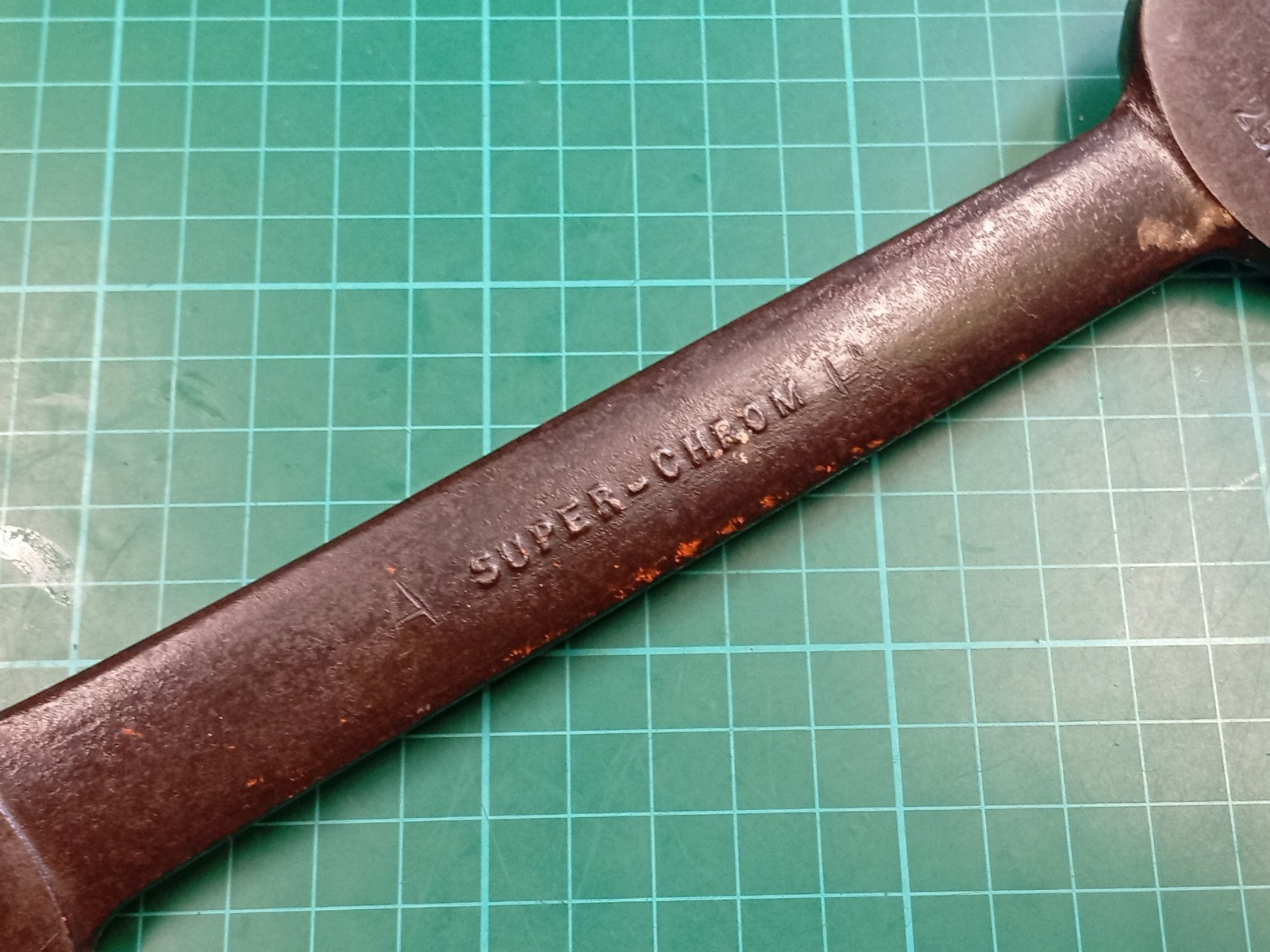Vintage MATADOR, Super-Chrom 25mm x 28mm Open Ended Spanner