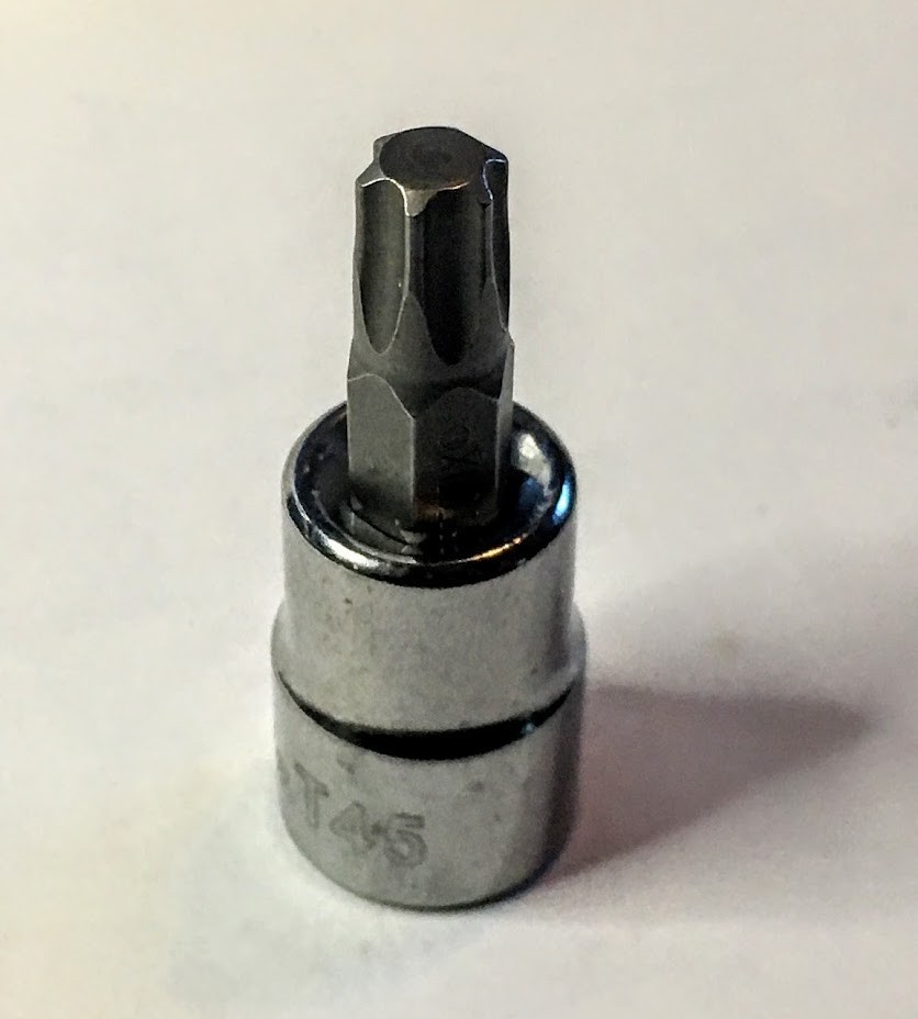Husky Torx Star Bit Socket – T 45 x 3/8″ – Free USA Shipping