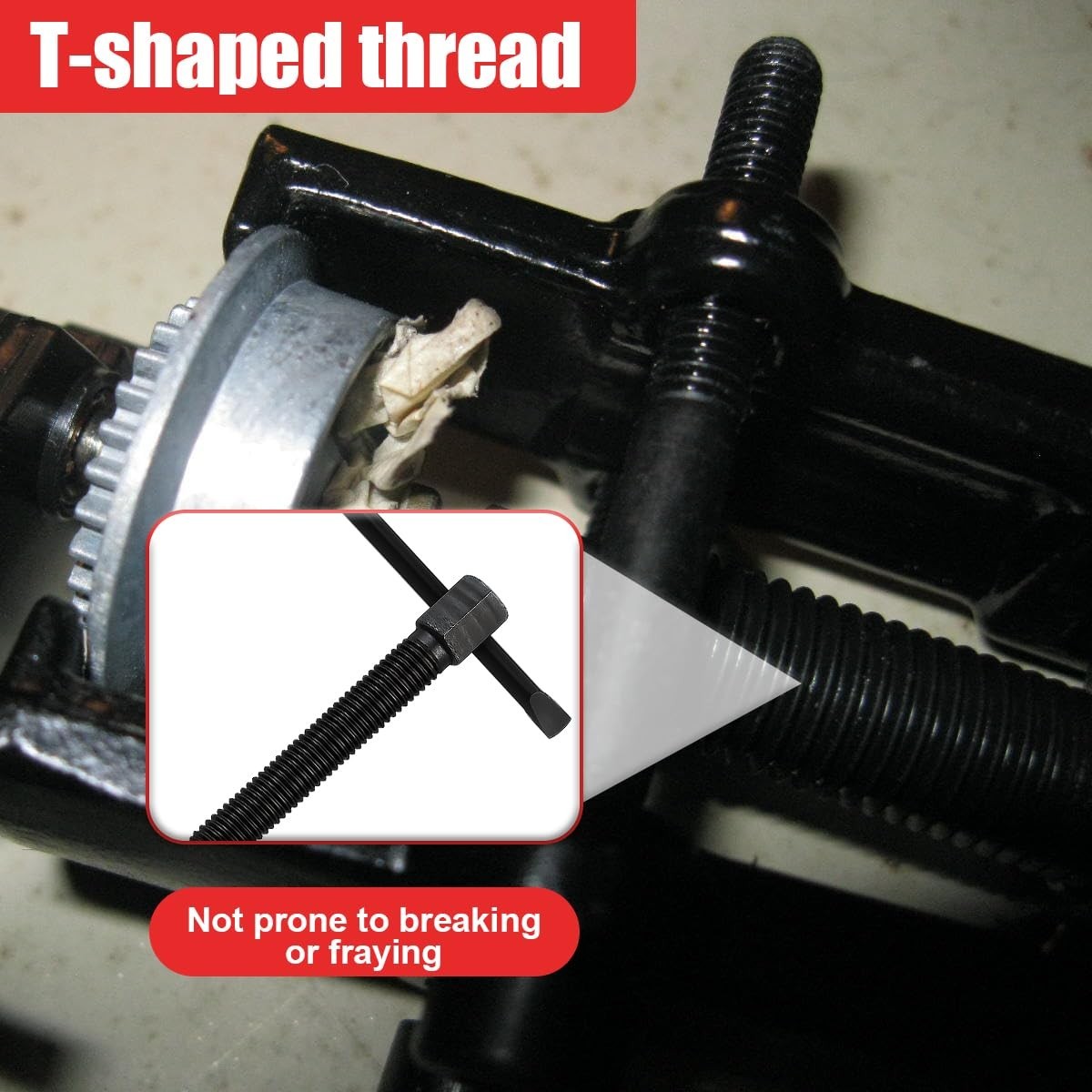 Adjustable 2» Two Jaw Gear Puller Tool – Carbon Steel Bearing Remover for Auto