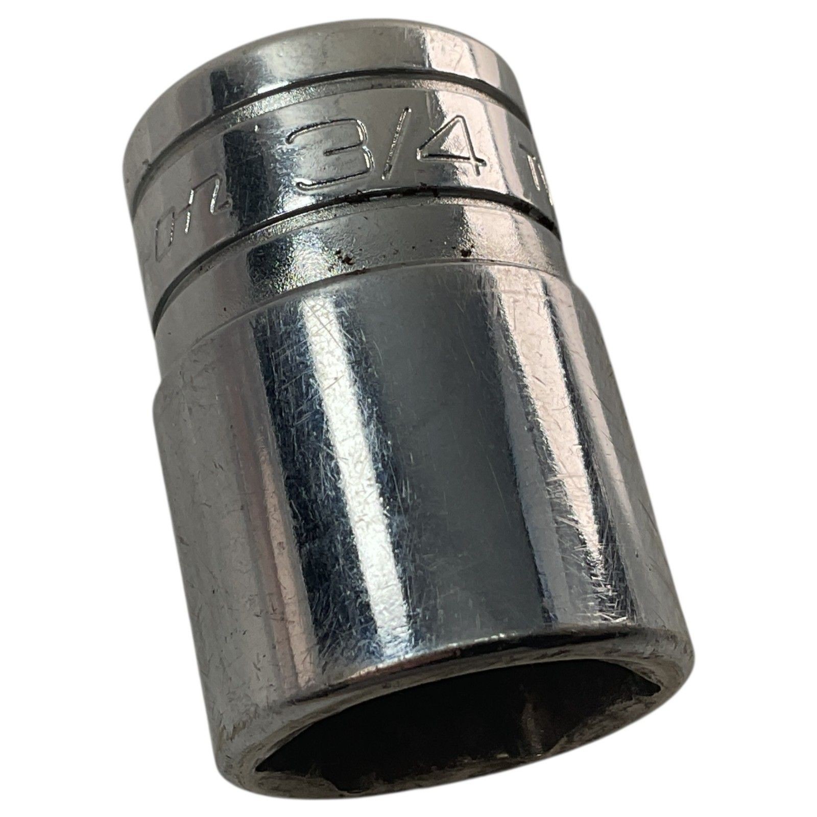 Snap-On Shallow Socket 3/4″ SAE TW241 1/2″ Drive 6 Pt Drive As Pictured Mechanic