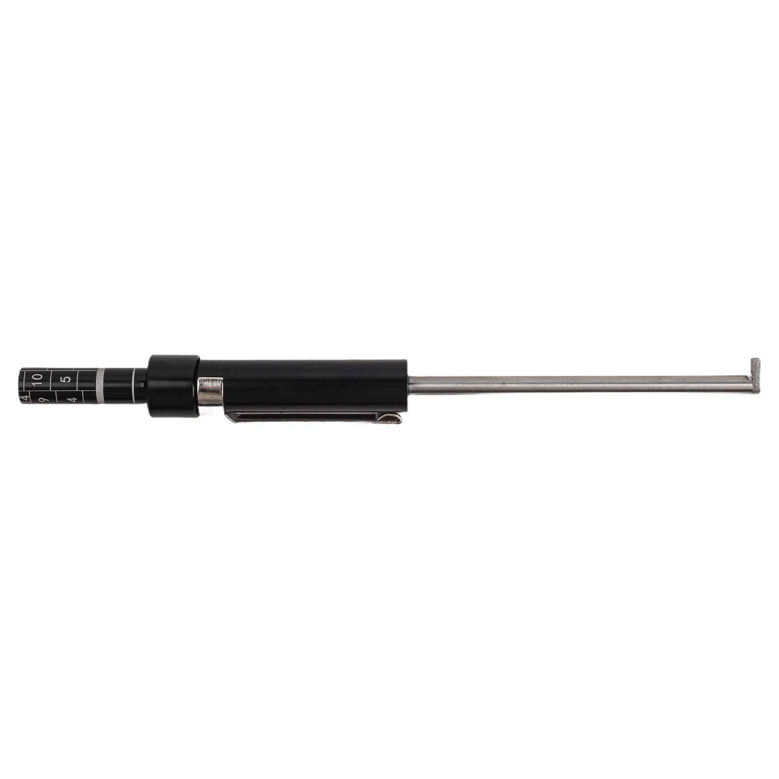 Vehicle Brake Pad Thickness Gauge Tester Measuring Tool Measurment Fit Black