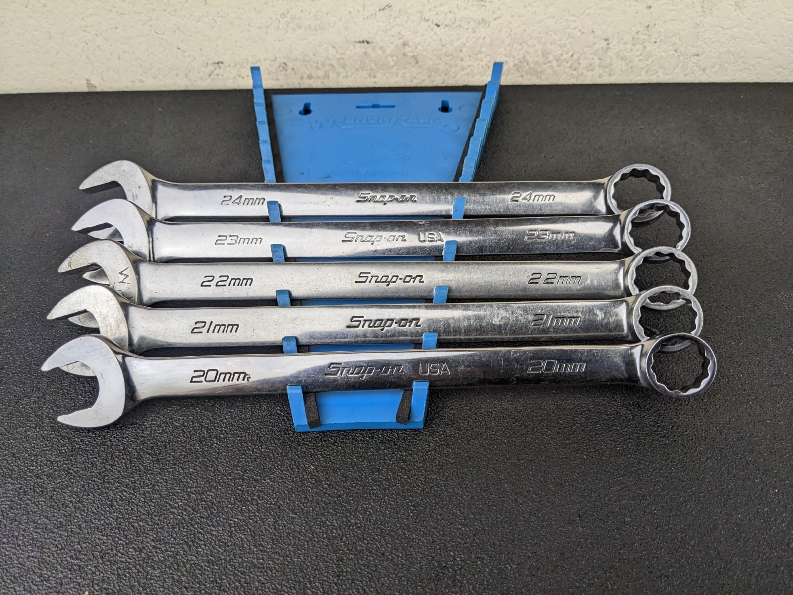 #bp444 Snap-on Tools OEXM705B 12-Point Metric Combination Wrench Set