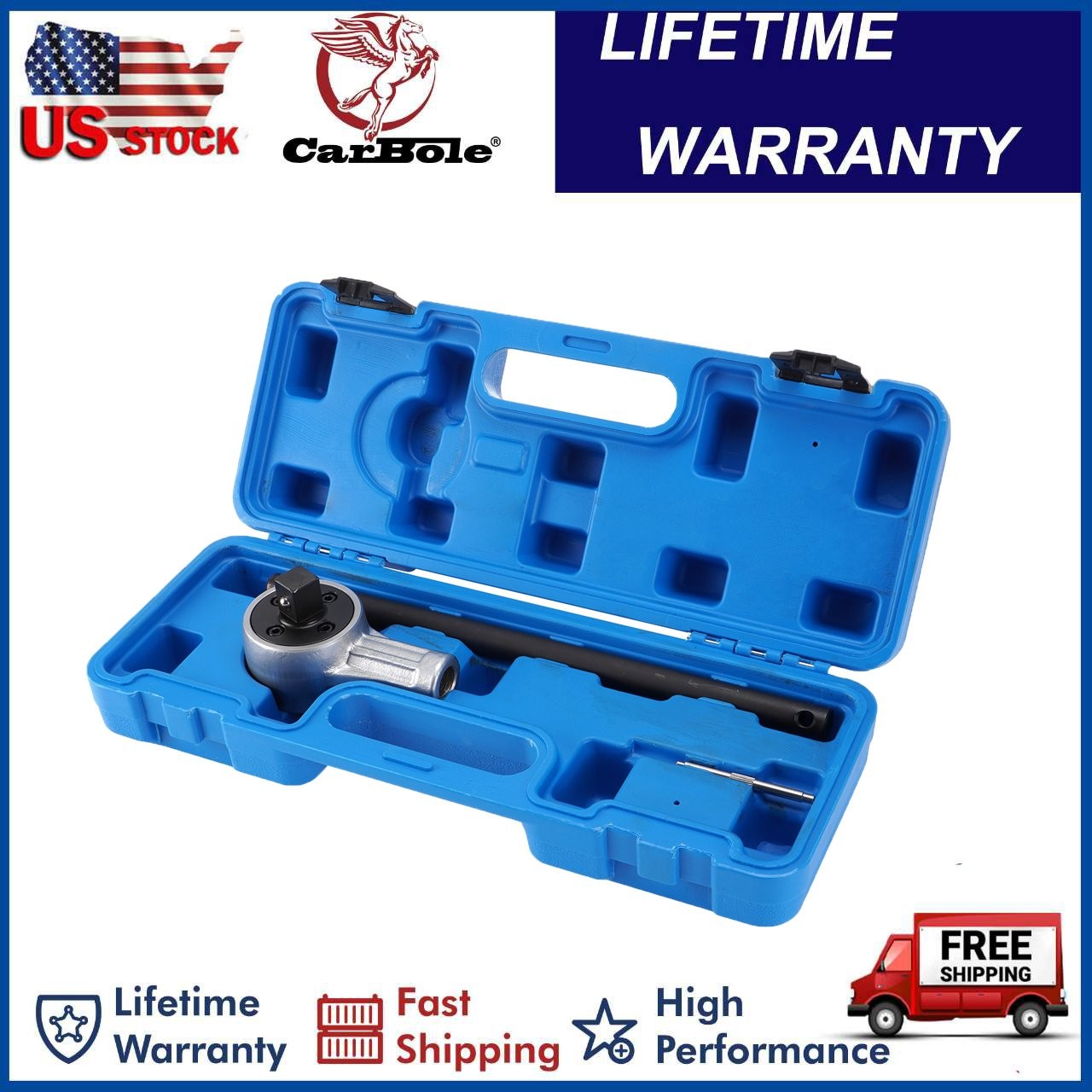03715B 3/4″ Drive Torque Wrench 1,100 ft-lb Heavy Duty Torque Multiplier Wrench