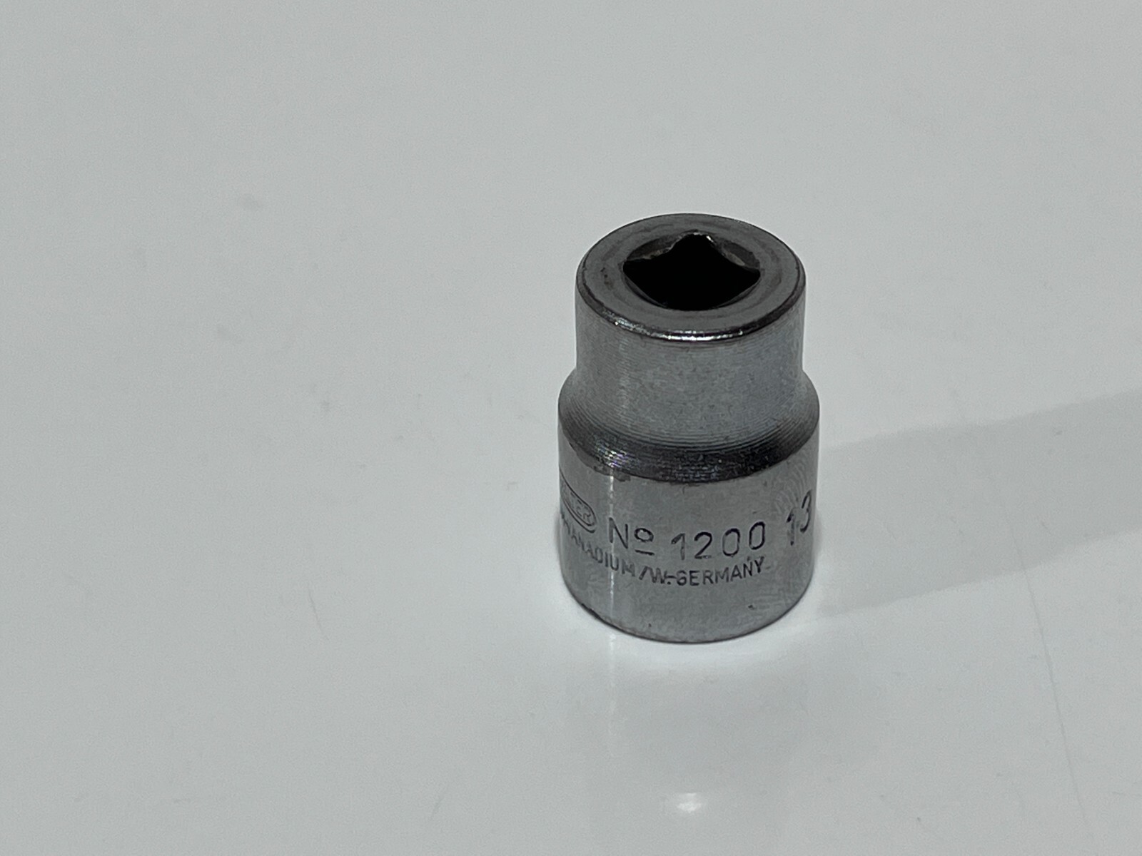 C Walter Germany No. 1200 13mm Shallow Socket – 3/8” Drive – 6 Point