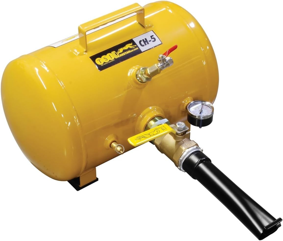 TSI Cheetah Bead Seating Tool – 5 Gallon Capacity, Model# CH-5