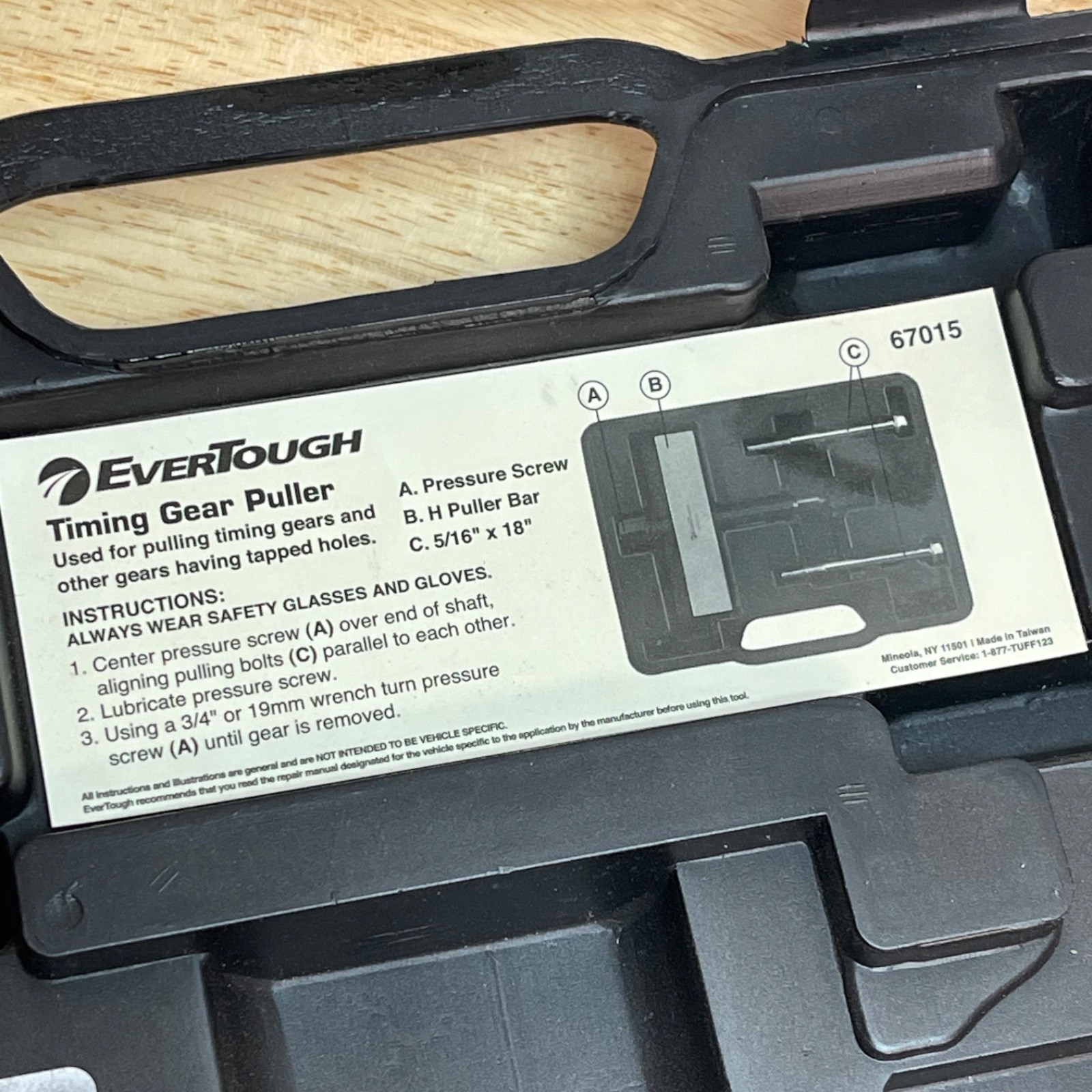 Evertough#67015,Timing Gear Puller