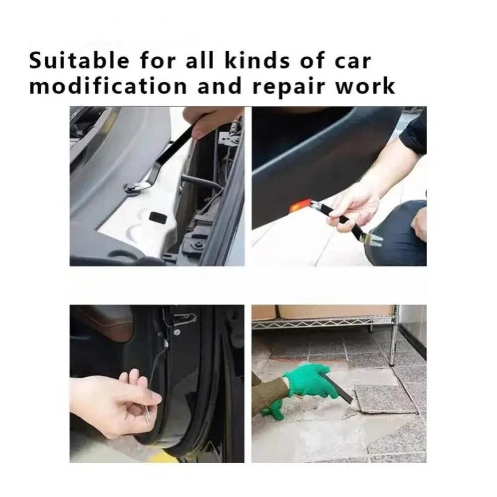 Stainless Steel & Plastic Car Audio Removal Tool 7pcs Door Panel Trim Pry Tool S