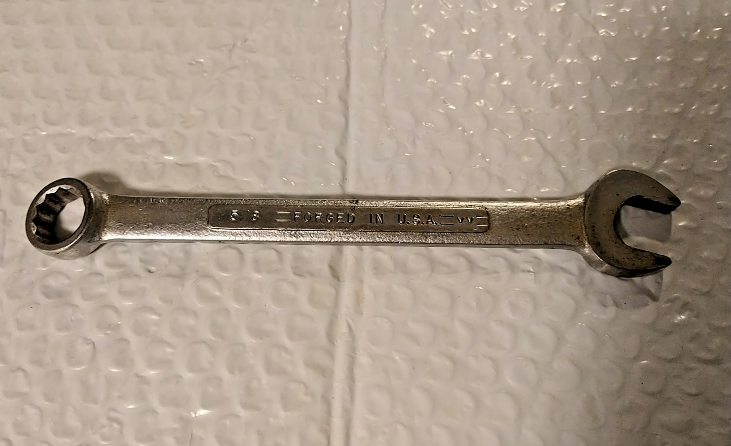 CRAFTSMAN TOOLS USA VV, 5/8″ COMBINATION WRENCH, 7.75″ LONG, 12 POINT.