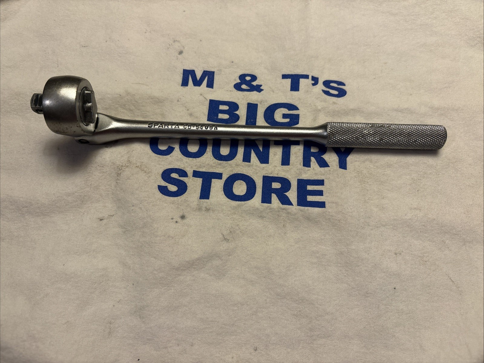 Sparta USA 3/8″ Drive Flex Head Knurled Grip Ratchet CB-54