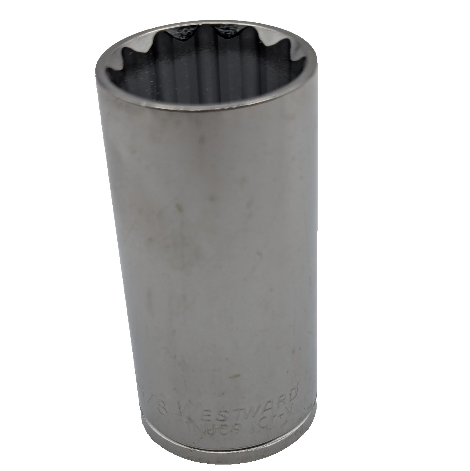 1NUC9 Westward 1-1/8″ Deep Well Socket 1/2″ Drive 12 Point SAE