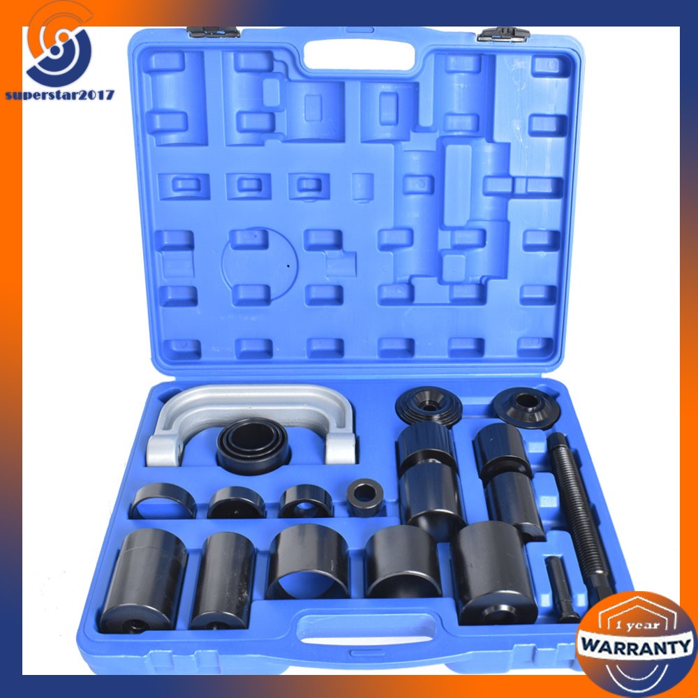 21pcs Ball Joint Press Tool Kit Heavy Duty Carbon Steel Automotive Repair Set