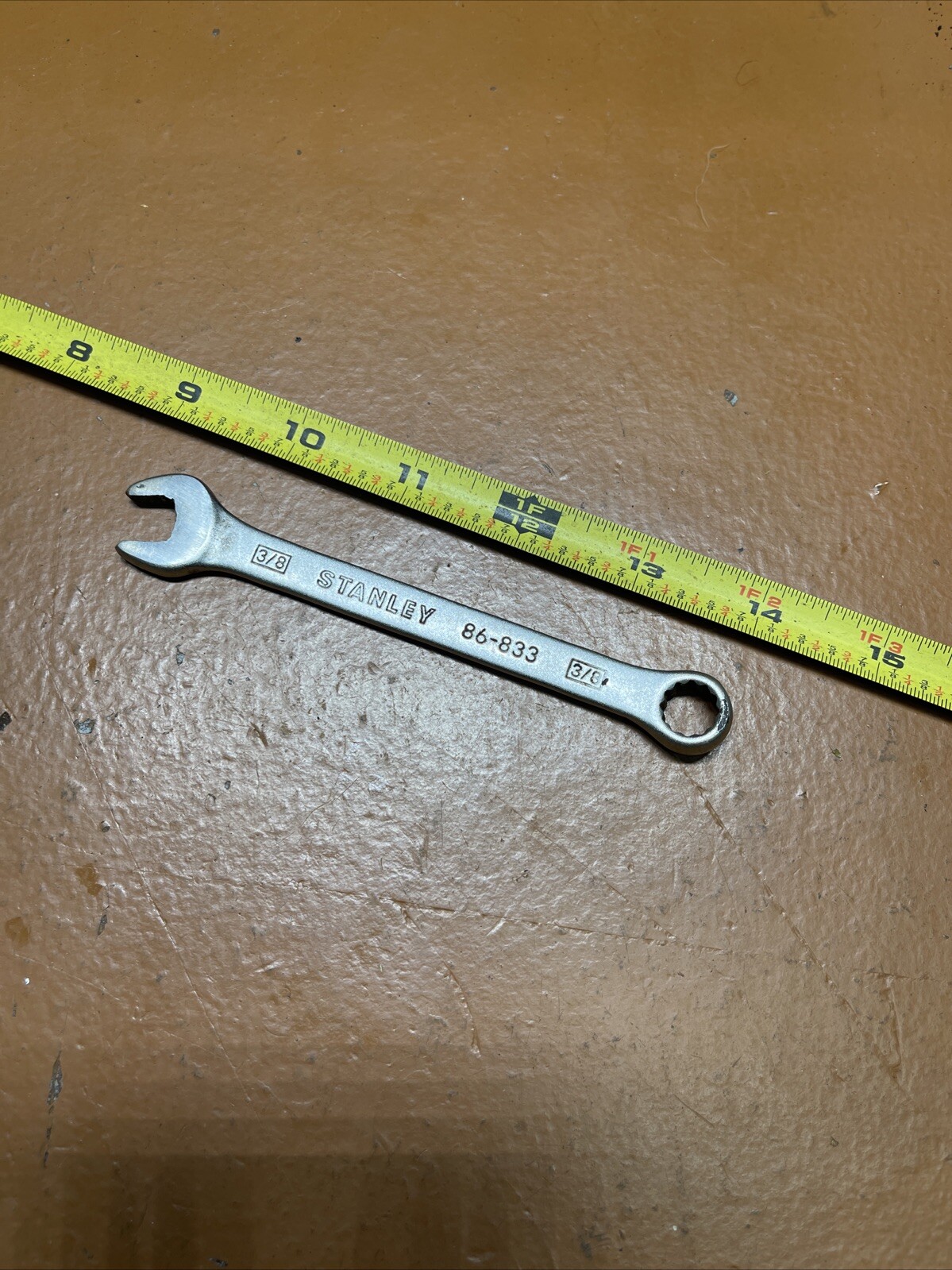 Stanley Tools 86833 3/8 In SAE 12 Point Combination Wrench 86-833