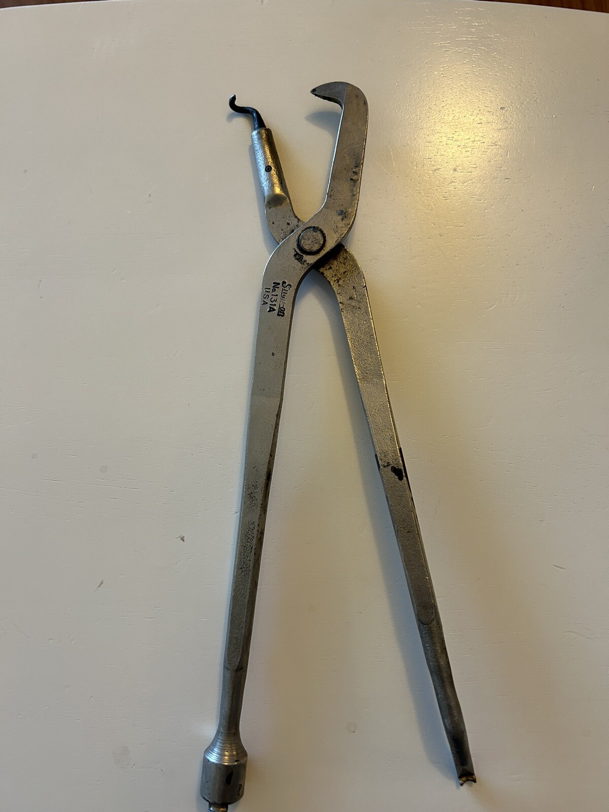 Vintage Snap-On USA Brake Spring Pliers Hook End No 131A Snap-on Tools
