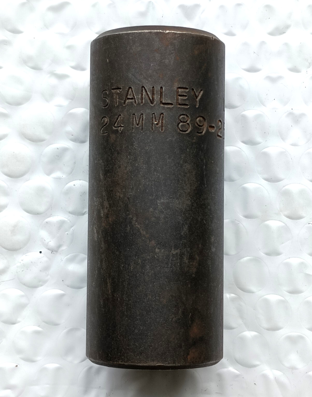 STANLEY TOOLS USA 89-259, 1/2″ DR. 24MM. IMPACT SOCKET, 3.2″ DEEP/HIGH, 6 POINT.