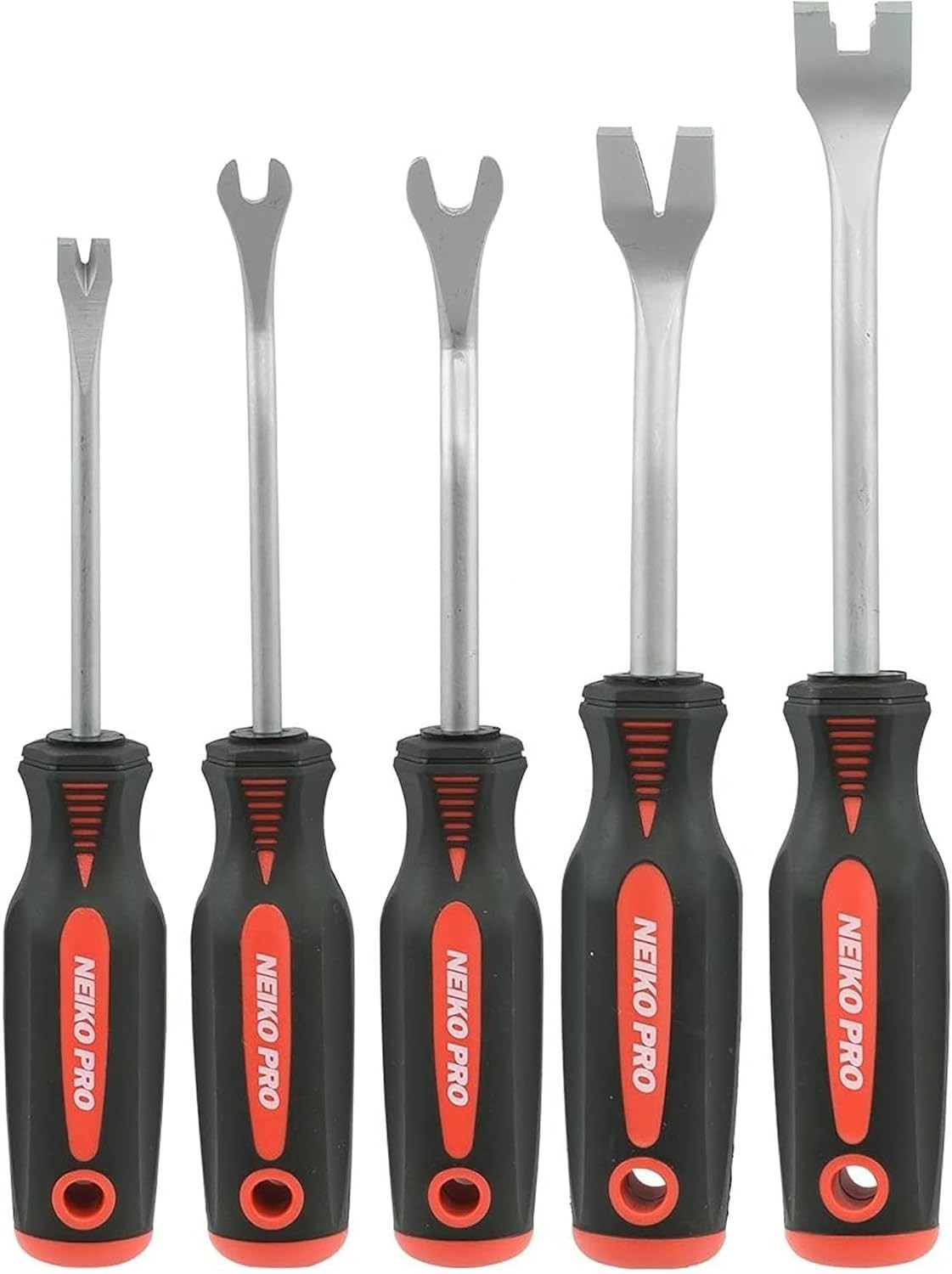 Auto Trim Panel Removal Tool Set 5pc Soft Grip Car Door Clip Pry Tool Kit