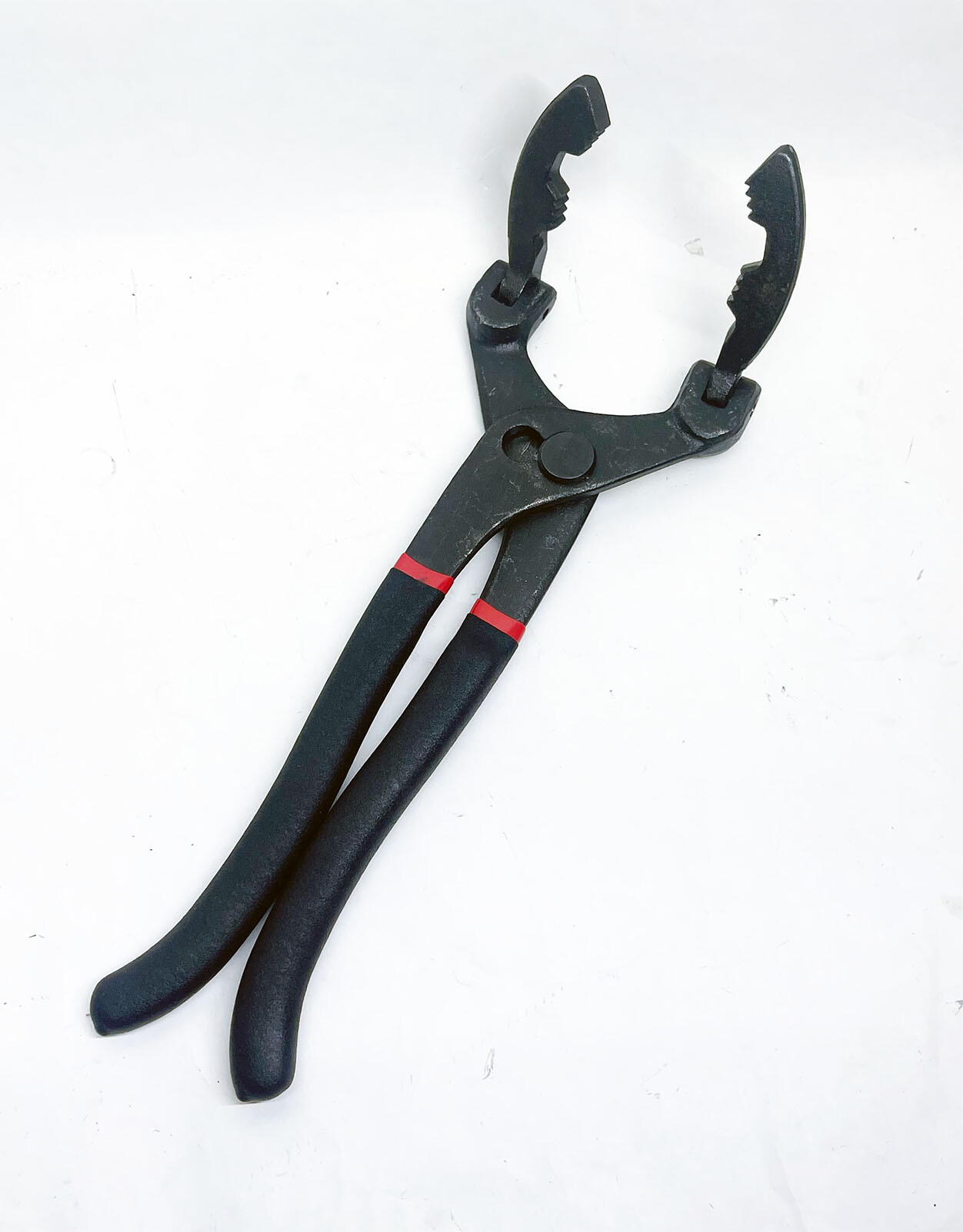 13″ Adjustable Angle Oil Filter Pliers Oil Change Jaw opening 2-1/4″ to 5-3/4″