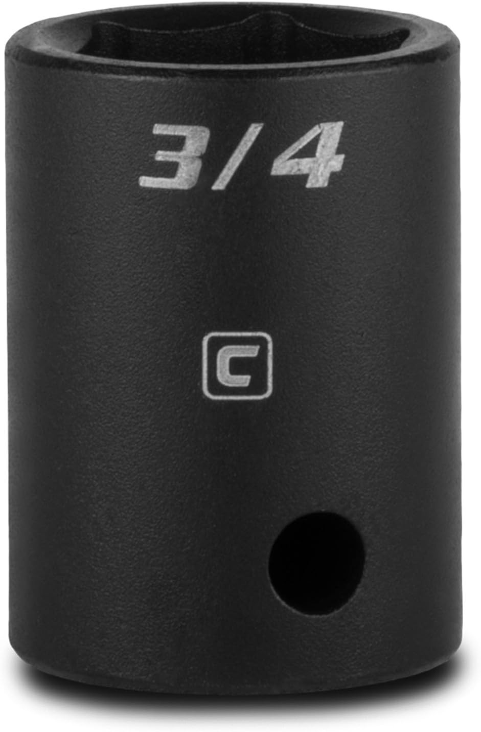 3/4-Inch Shallow Impact Socket, 1/2-Inch Drive, 6-Point, SAE