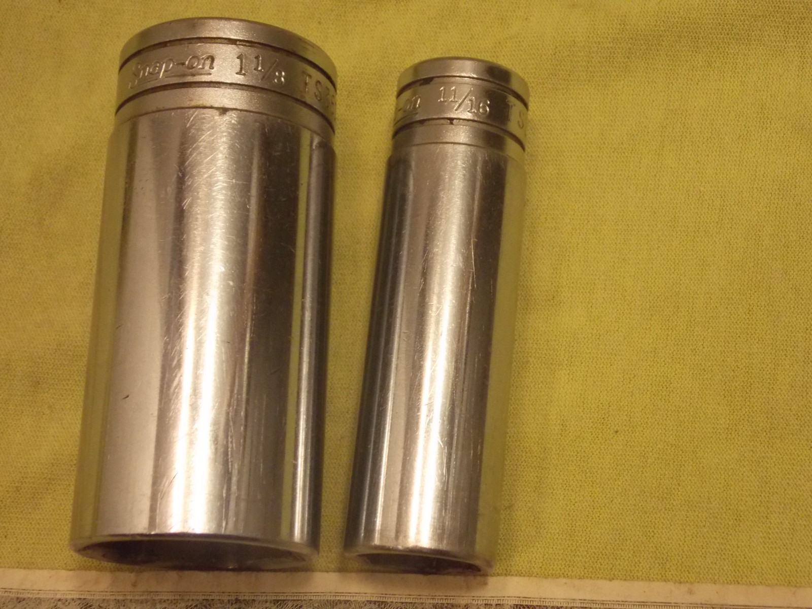 Snap-on TS361 1/2″ Drive 1-1/8 6-Point Deep Socket TS221 11/16 FREE Ship After1
